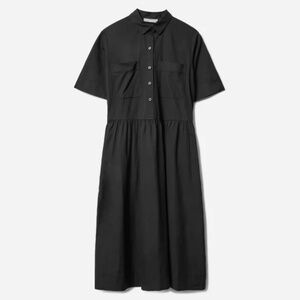 Everlane “The Parklet” Black Shirt Dress - size Small
